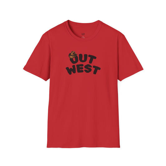 "Out West" T-Shirt designed by universal justice