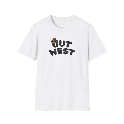 "Out West" T-Shirt designed by universal justice