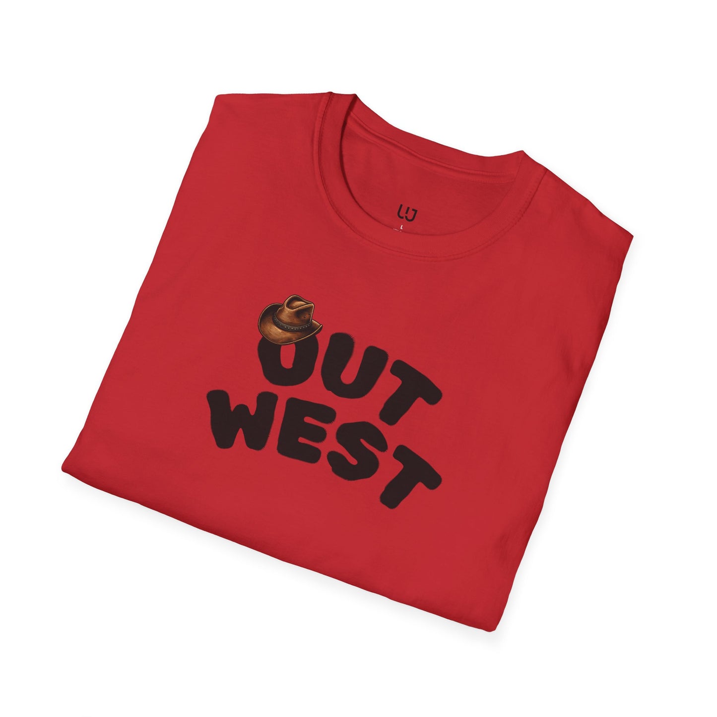"Out West" T-Shirt designed by universal justice